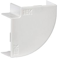 Угол плоский для кабель-канала IEK Элекор 15x10мм белый  картинка